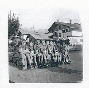 COLO EGA MEGEVE LE VERIAZ  2 1961